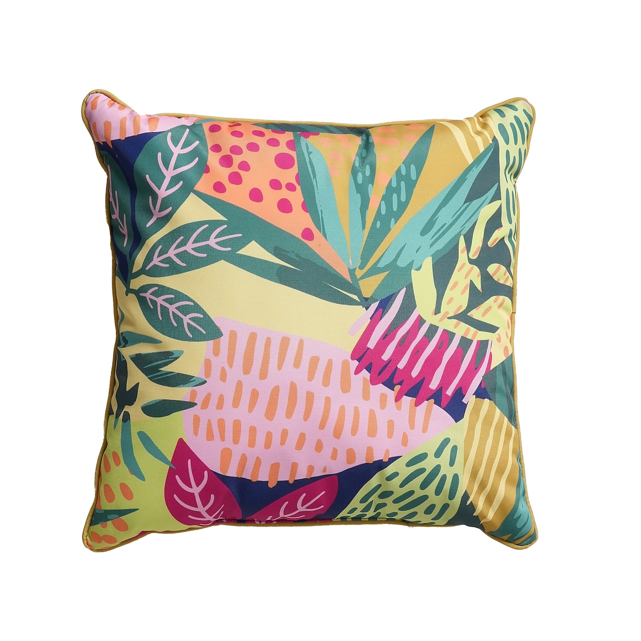 18" Abstract Foliage Outdoor Pillow by Ashland®